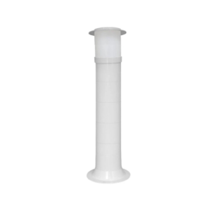 POSTE JARDIM TIMONEIRO 60W BRANCO 75CM NYLUX