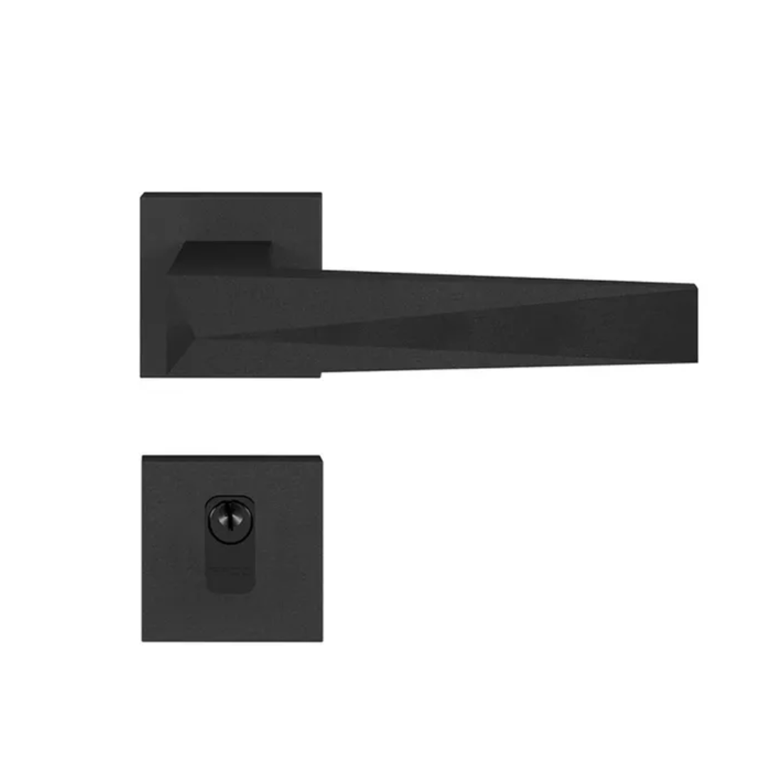 FECHADURA EXTERNA 001-55PE ZM ASCOT PT PADO