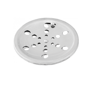 GRELHA REDONDA 100 MM ACO INOX COM FECHO 14110 PEVILON
