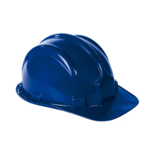 CAPACETE DE SEGURANÇA AZUL ESCURO SELO INMETRO E CA PLASTCOR