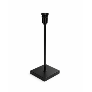 ABAJUR 32CM QUADRADO PRETO FOSCO REF 645-01 PRIMOR