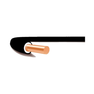 ROLO FIO RIGIDO SÓLIDO 1,5MM PRETO 750V RCM