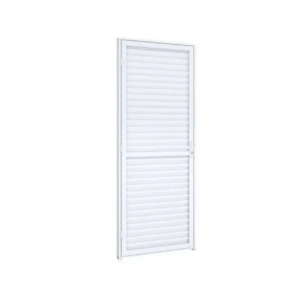 PORTA ALUMÍNIO LAMINADA  215X75CM A134.1 ESQUERDA RIOBRAS