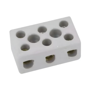 CONECTOR PORCELANA TRIPOLAR 3P 16MM ROHDINA