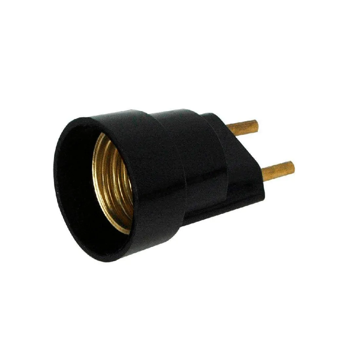 SOQUETE BOCAL E-27 COM PINO PARA TOMADA ROHDINA
