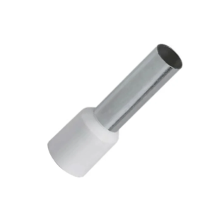 TERMINAL TUBULAR 0,5MM BRANCO COM 10 PEÇAS ROHDINA