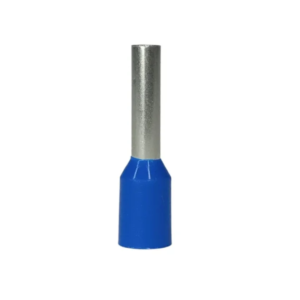 TERMINAL TUBULAR 2,5MM AZUL 2,3X15MM COM 10 PEÇAS ROHDINA