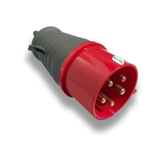 TOMADA EMBUTIR 5P 32A 6H VERMELHA 380/440V (PLS-5076) SOPRANO