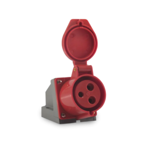 TOMADA SOBREPOR 3P 16A VERMELHO 380/440V (TSS-3009) SOPRANO