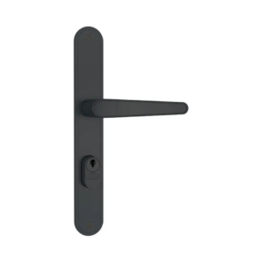 FECHADURA 501-502/03 ESPELHO PRETO FOSCO EXTERNA PERFIL METÁLICA 56261 STAM