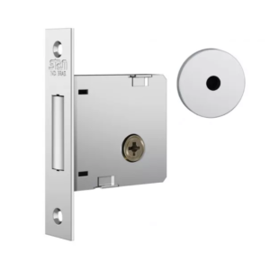 FECHADURA AUXILIAR 1004 ROSETA INOX STAM