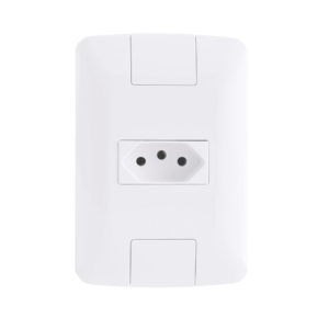 ARIA CONJUNTO TOMADA 2P+T 10A BRANCO TRAMONTINA