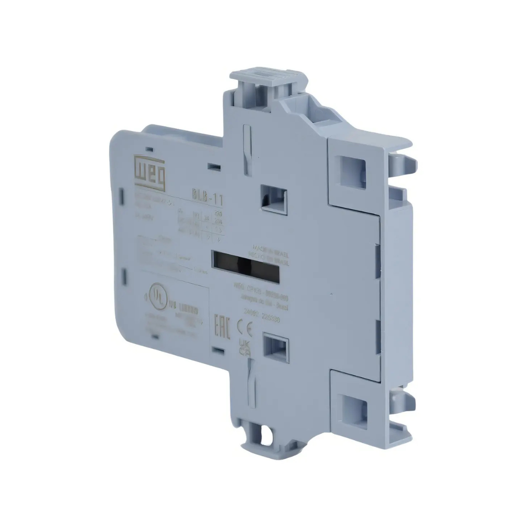BLOCO CONTATO AUXILIAR LATERAL BLB 1NA-1NF CONTATOR CWB9-38 WEG