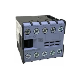 MINICONTATOR AUXILIAR CAW04-31-00V25 6A 220V 3NA+1NF WEG